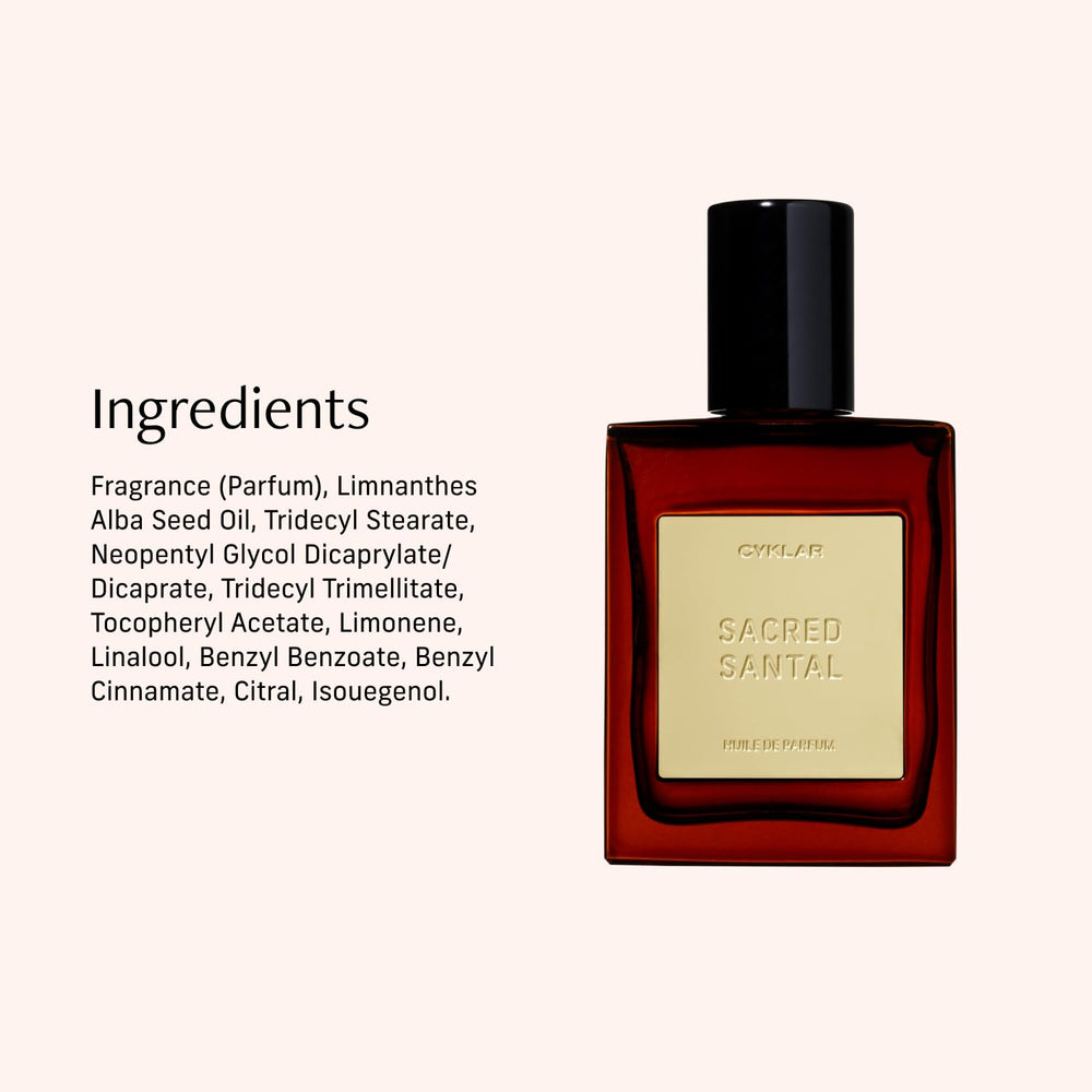 CYKLAR Perfume Oil pulse point application demonstrates precise fragrance delivery.