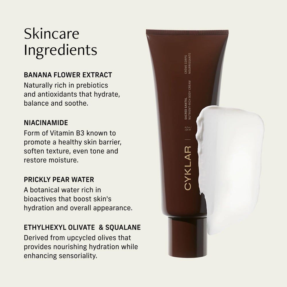 CYKLAR Rich-texture 8oz tube displayed for premium body care.