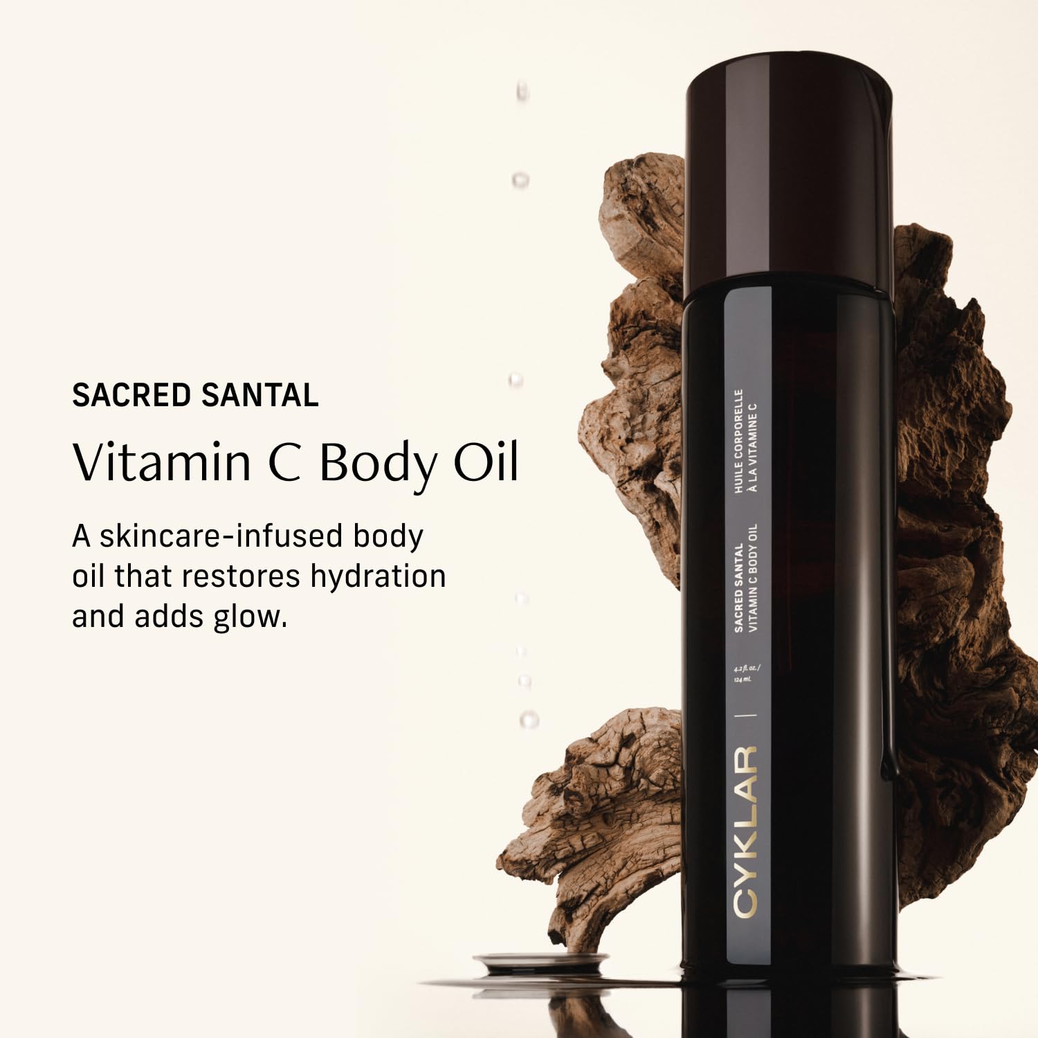 CYKLAR Sacred Santal fragrance provides lasting aroma and spa-like mood