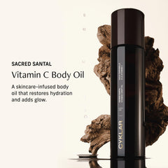 CYKLAR Sacred Santal fragrance provides lasting aroma and spa-like mood