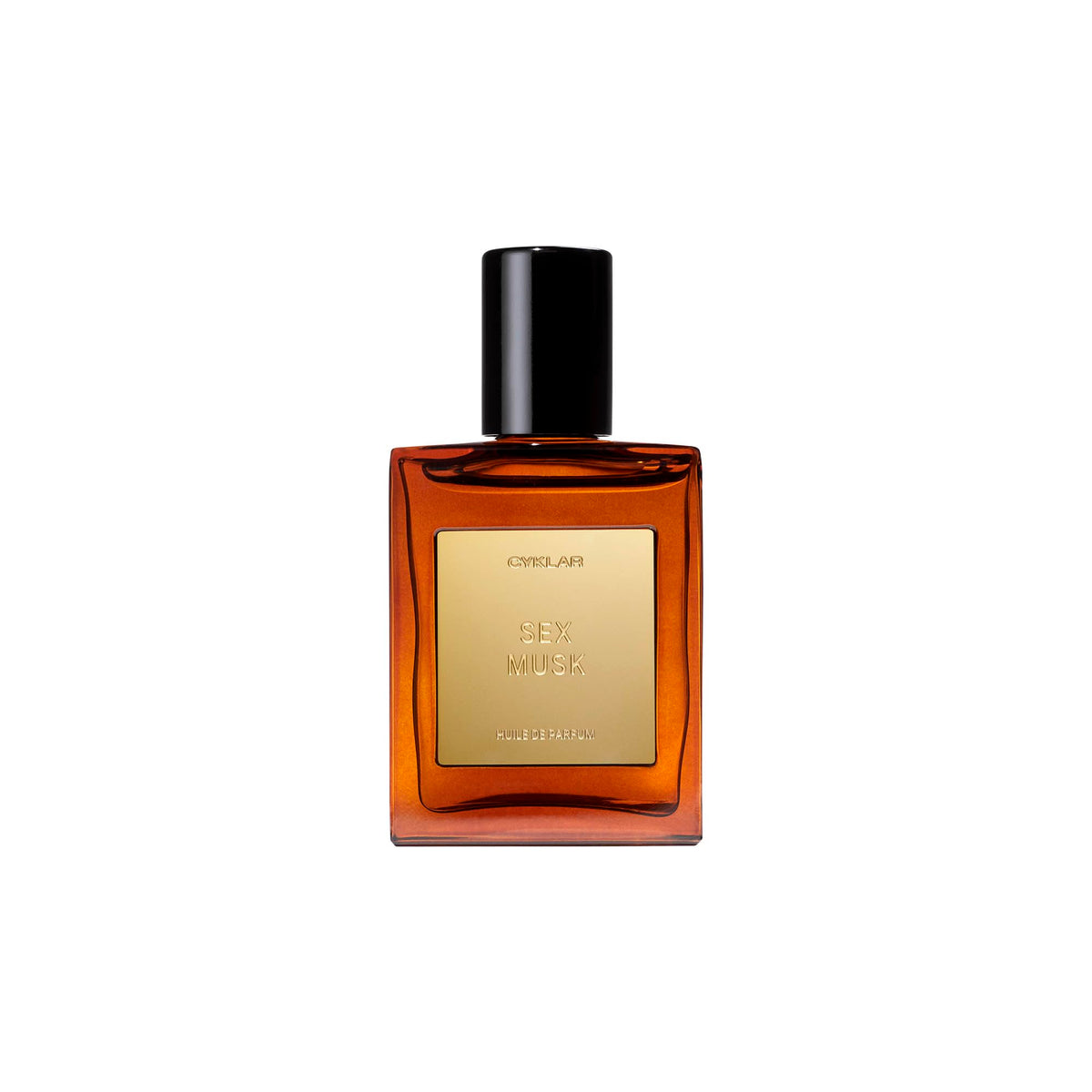 CYKLAR Sex Musk bottle pour showing the seductive musk blend for all-day allure.