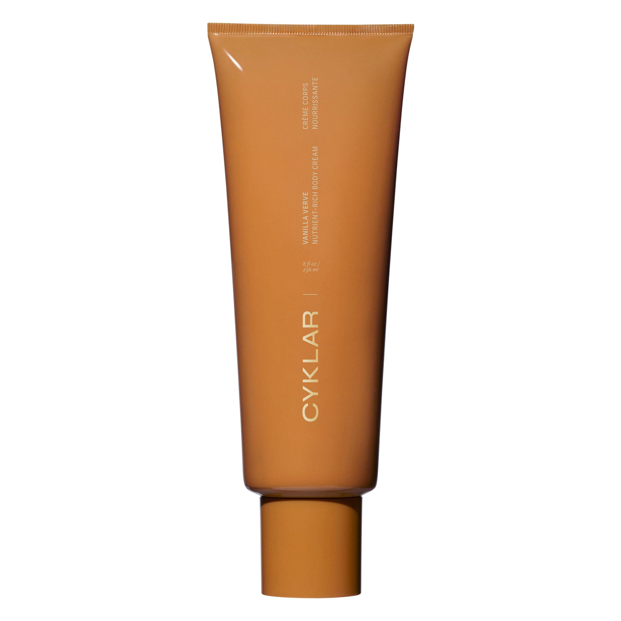 CYKLAR Vanilla Verve bottle shows a luxurious scent and fast absorption.
