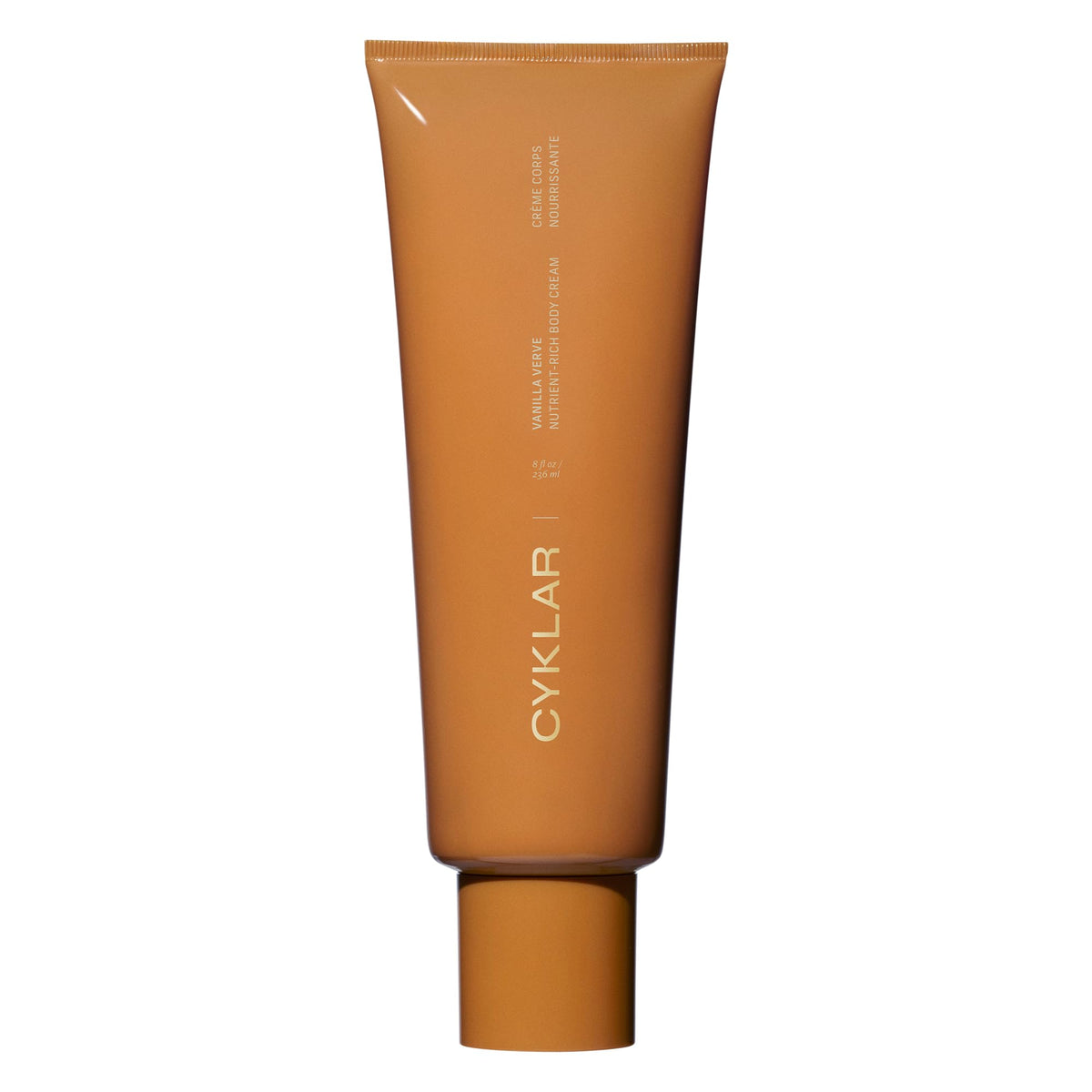 CYKLAR Vanilla Verve bottle shows a luxurious scent and fast absorption.