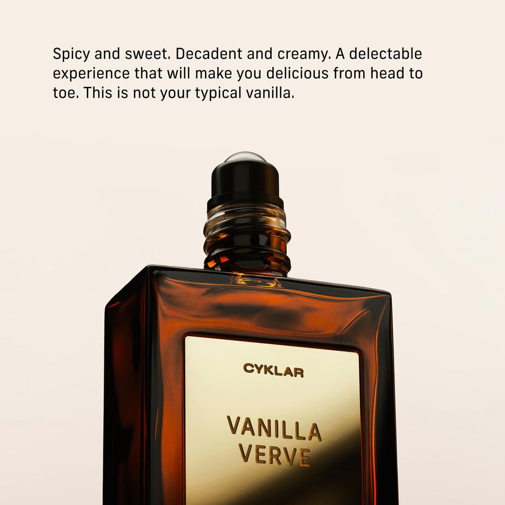 CYKLAR Vanilla Verve layering option for a bespoke fragrance.