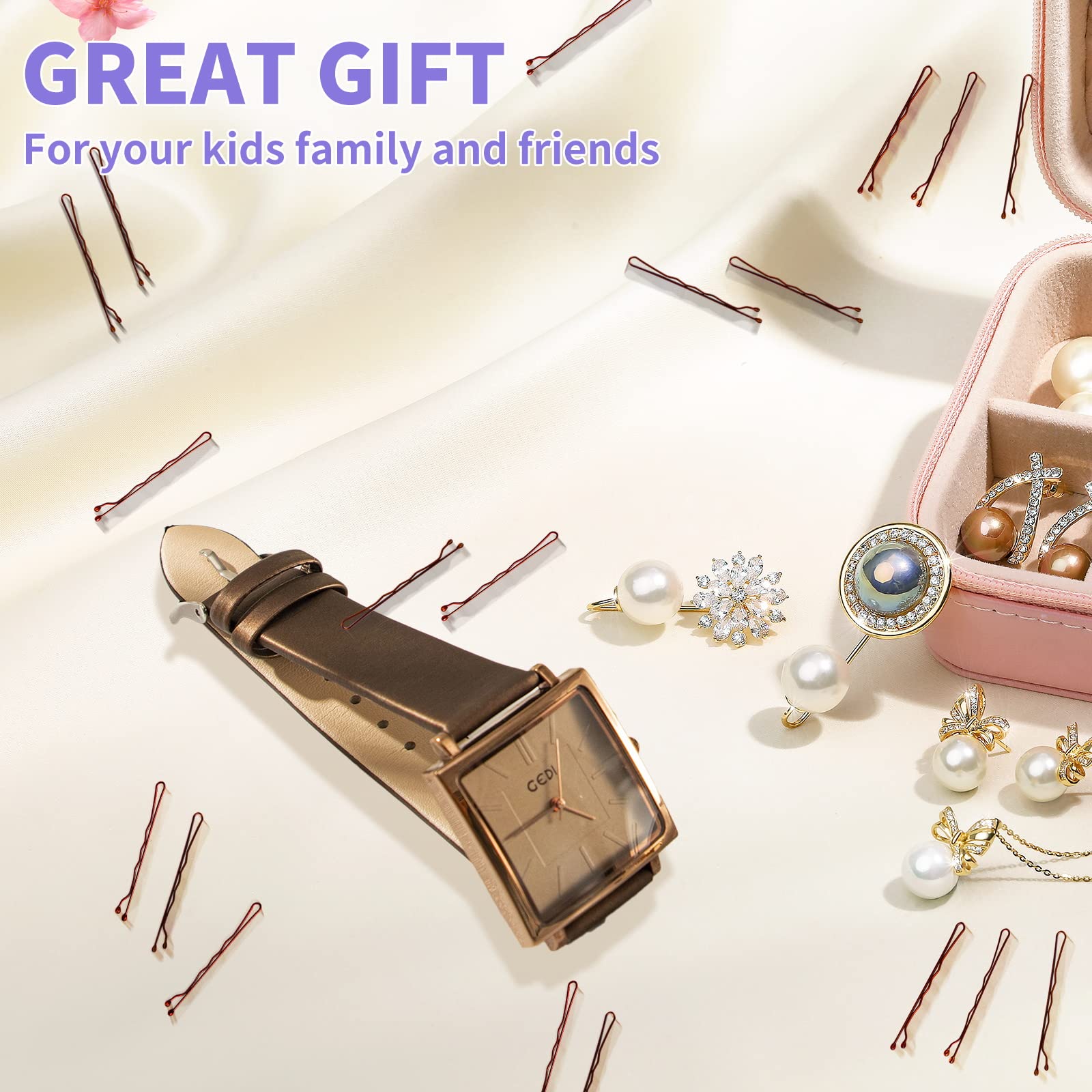 Cyluer Bobby Pins aptos para todo tipo de cabello y estilos