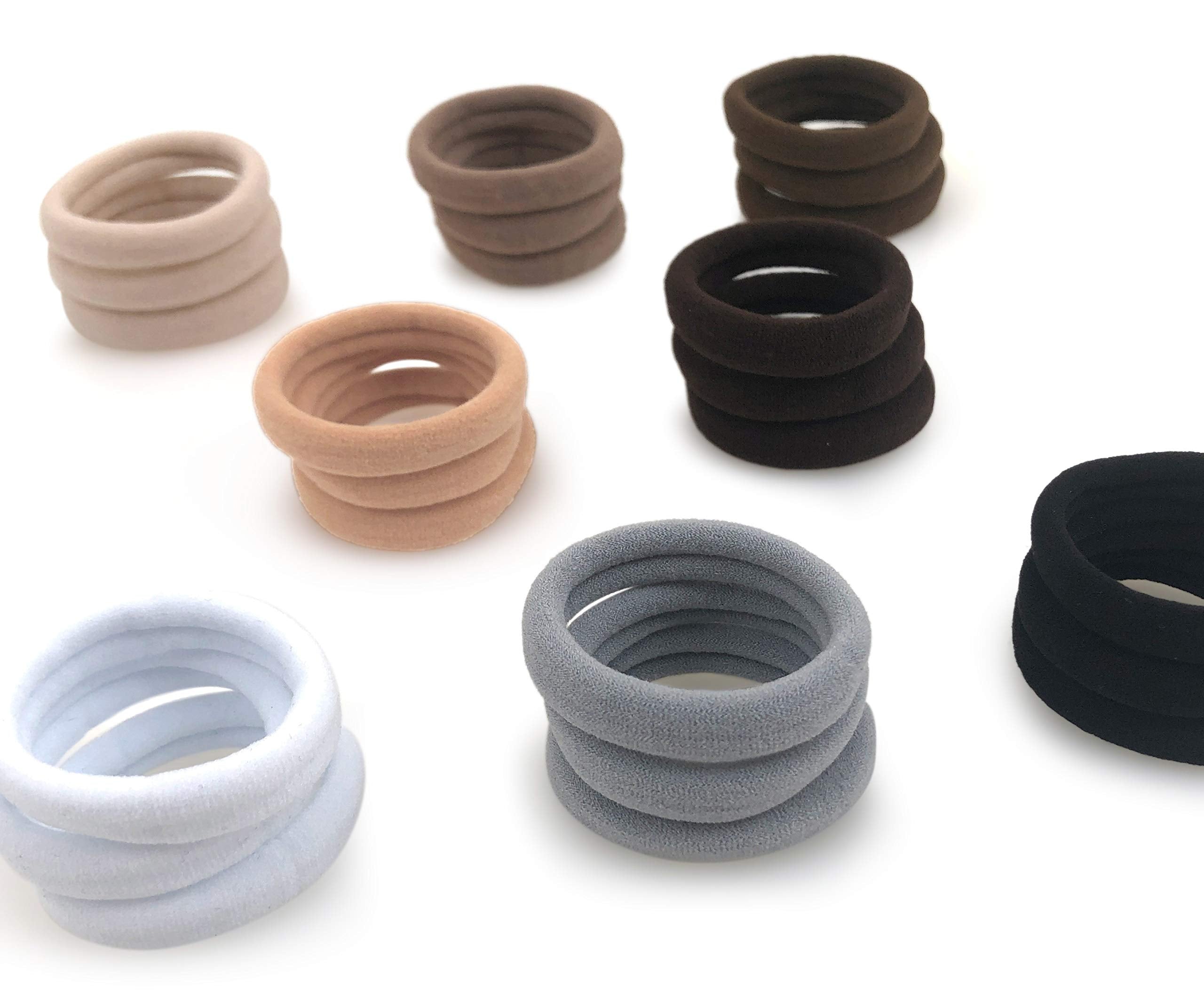 Cyndibands seamless design minimizes breakage and creates smooth ponytails.