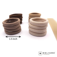 Cyndibands soft stretchy nylon fabric provides gentle hold without dents or pulling.