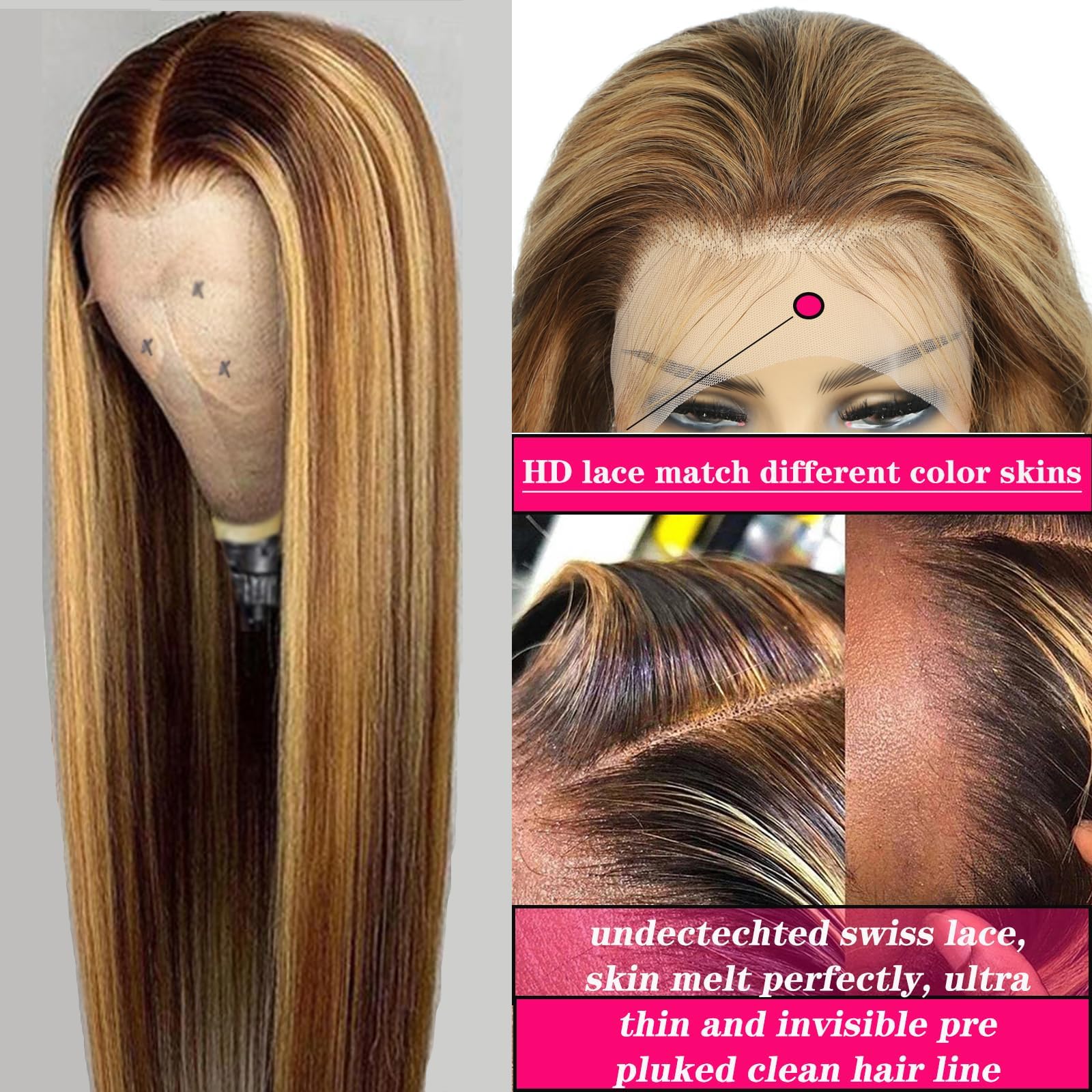 Cypha ombre wig on display for versatile daily and event wear
