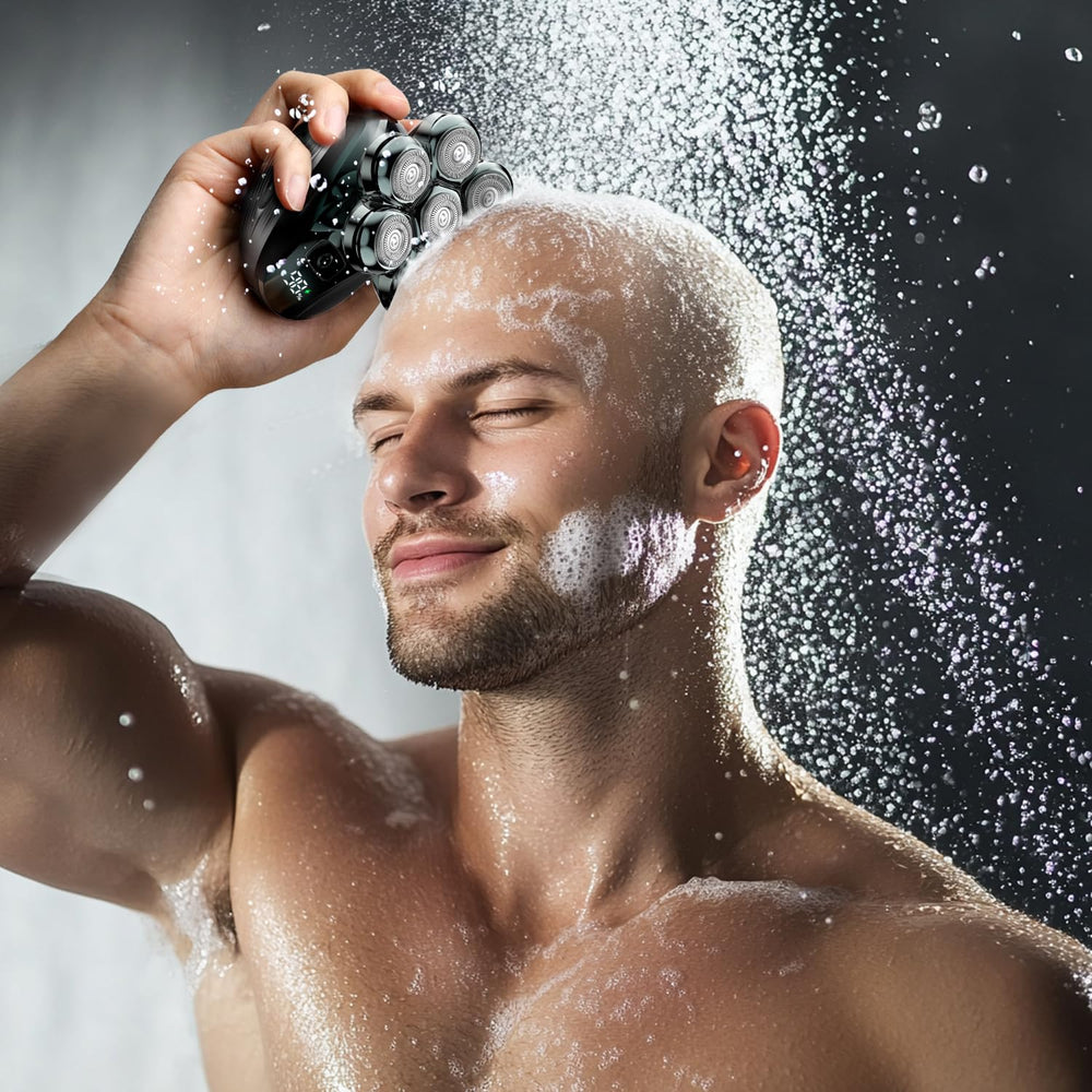 Cyruzi premium shaver helps achieve salon-like results at home.