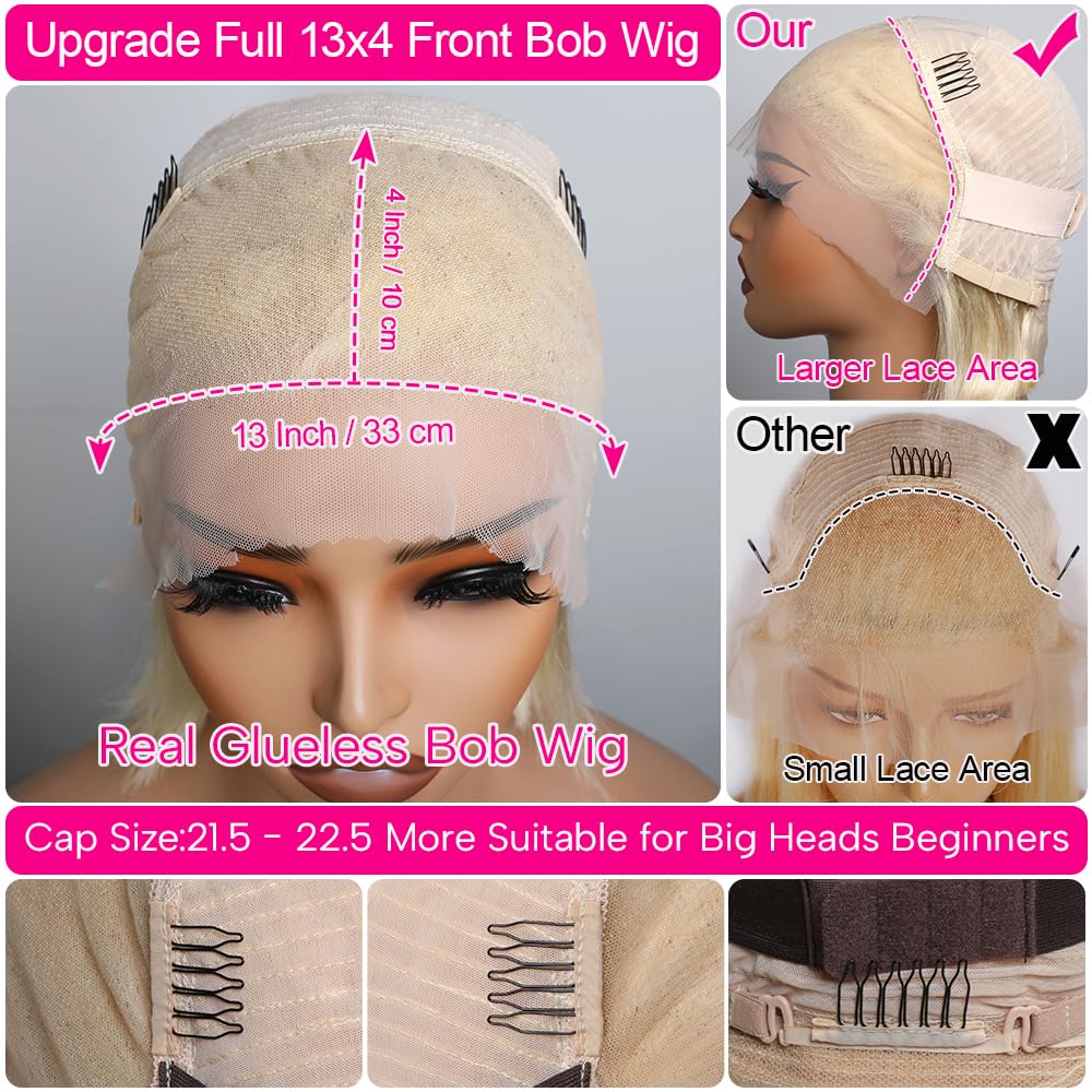 CYSDRH 613 bob wig for Black women heat-friendly styling