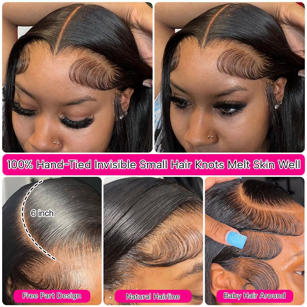 CYSDRH 13x6 full lace wig offering versatile parting and light wear.
