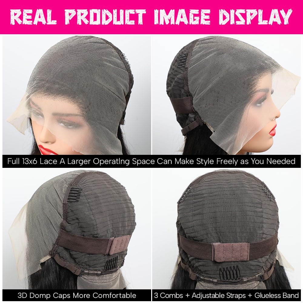 CYSDRH full lace coverage wig enabling multiple parting styles.