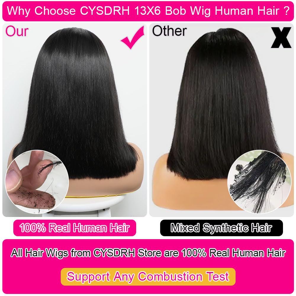 CYSDRH glueless wig with pre-plucked hairline for instant wear.