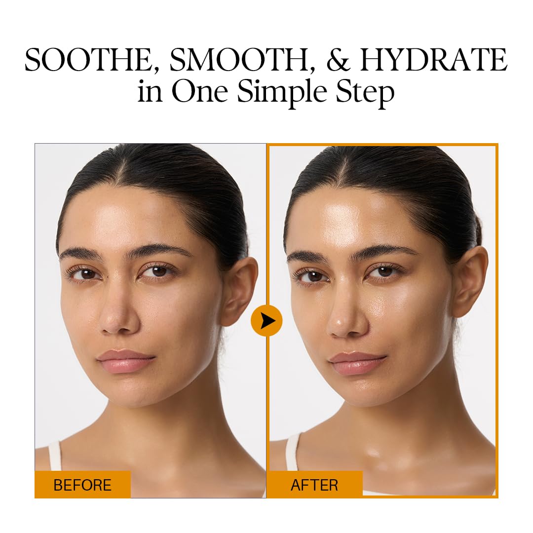 Dual-serum and cream swirl demonstrating balanced actives for smoother skin