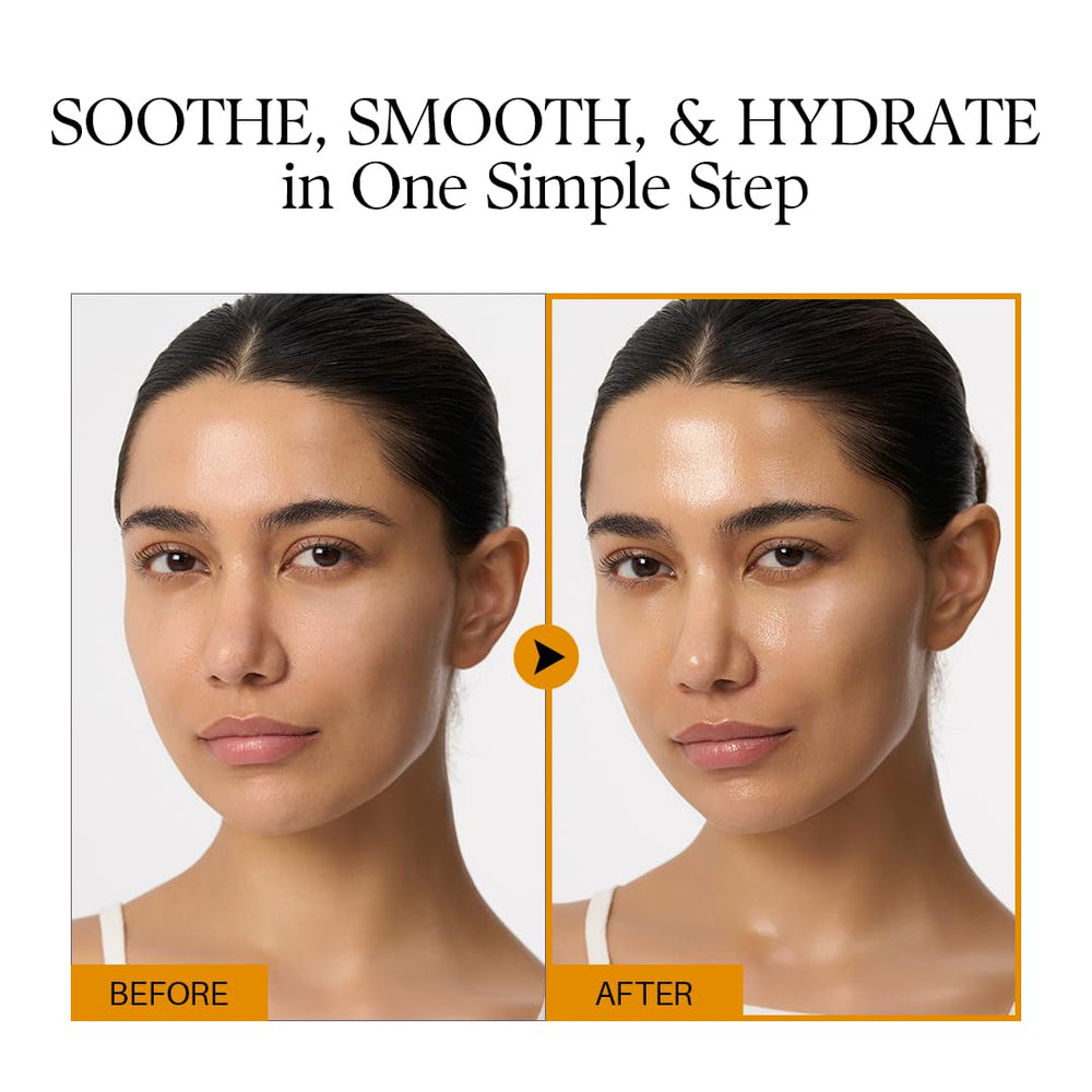 Dual-serum and cream swirl demonstrating balanced actives for smoother skin