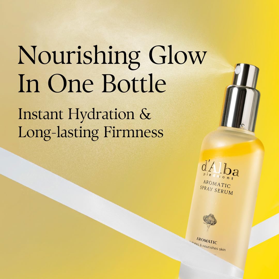 d'alba Piedmont truffle infusion highlighting elasticity boost in a spray