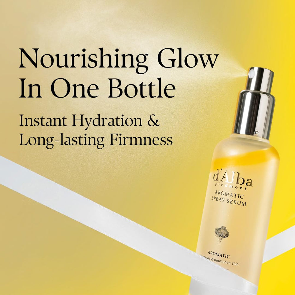 d'alba Piedmont truffle infusion highlighting elasticity boost in a spray