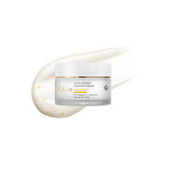 d'alba Piedmont Vita Toning Capsule Cream bottle closeup highlights deep hydration.