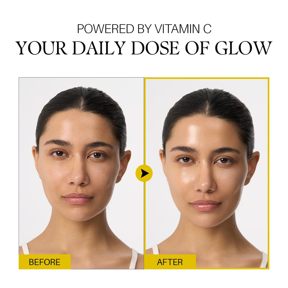 D'alba Piedmont Vita Toning capsules close-up, suggesting brightening from vitamin-rich formula.
