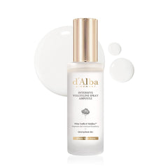 d'alba Piedmont Volufiline spray ampoule bottle showcases a convenient mist for hydration.