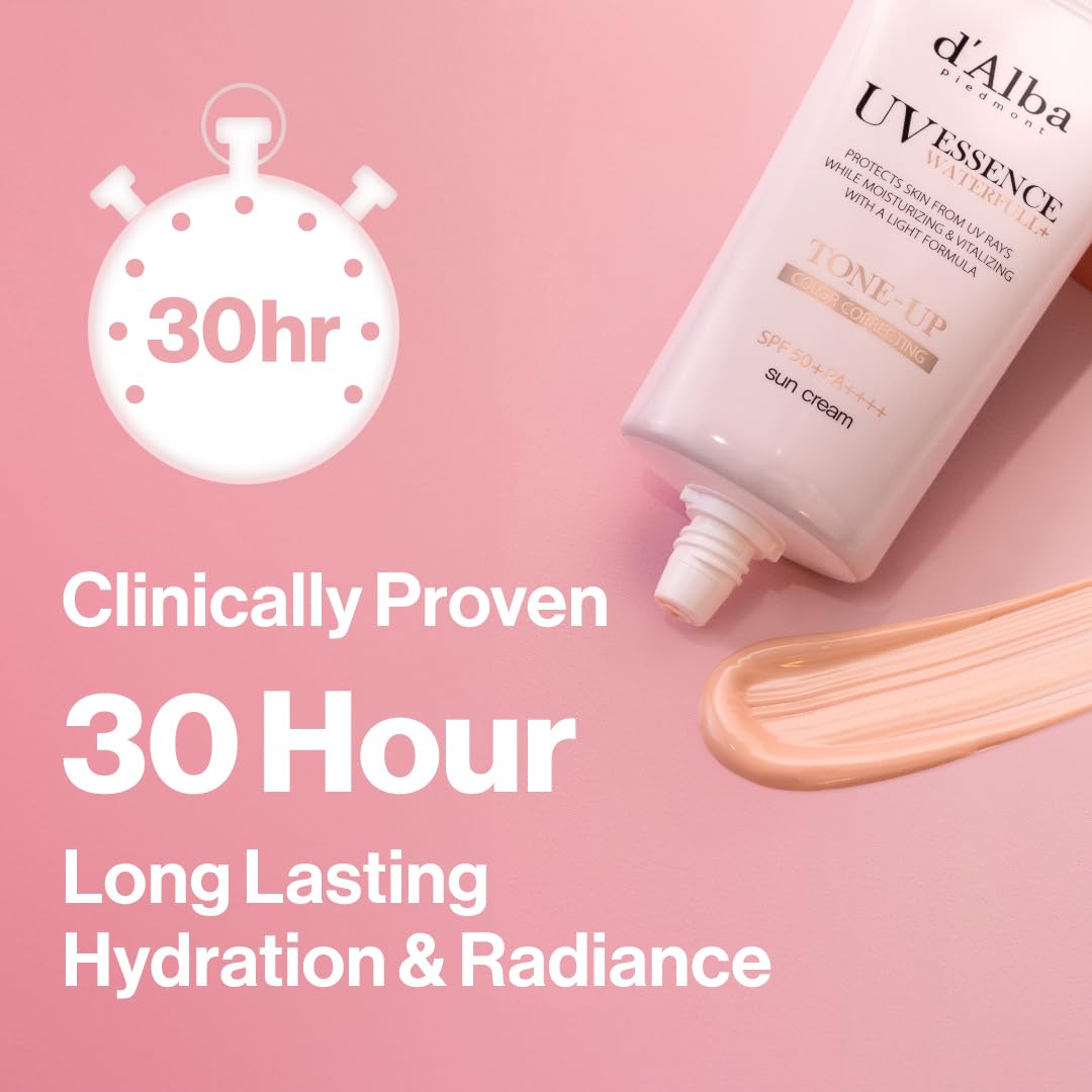 D'alba Waterfull Tone-Up works across all skin tones