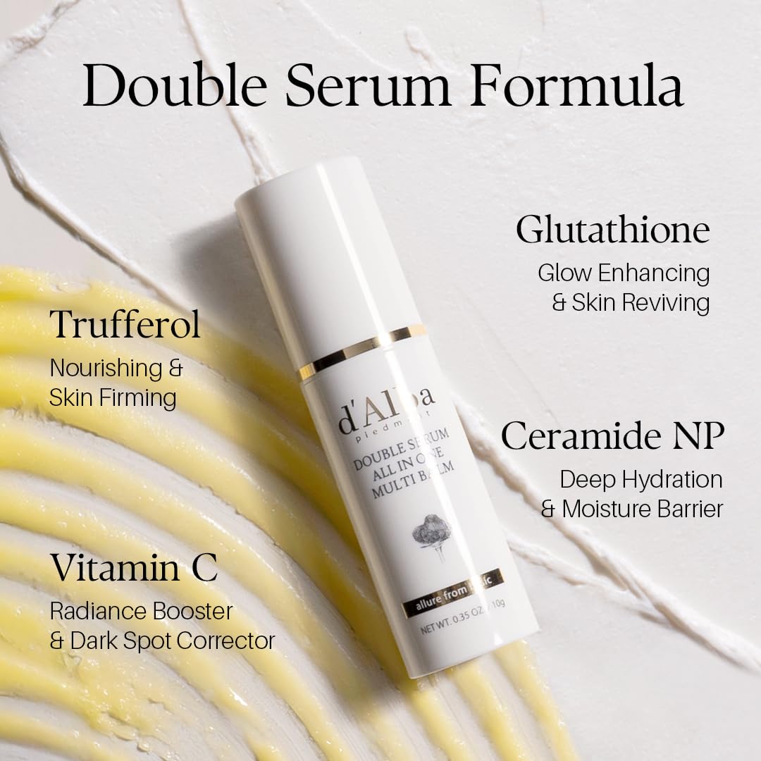 d'alba Piedmont White Truffle Double Serum compact travel stick for quick refresh.