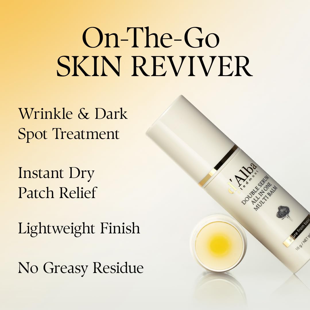 d'alba Piedmont White Truffle Double Serum dual-core formula for vibrant skin.