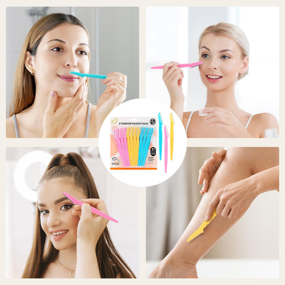 D dermaplane razor case keeps tools organized and ready.