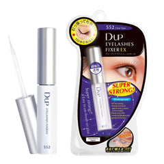 D-UP EX 552 clear glue tube enables fast, invisible lash adhesion for a seamless look.