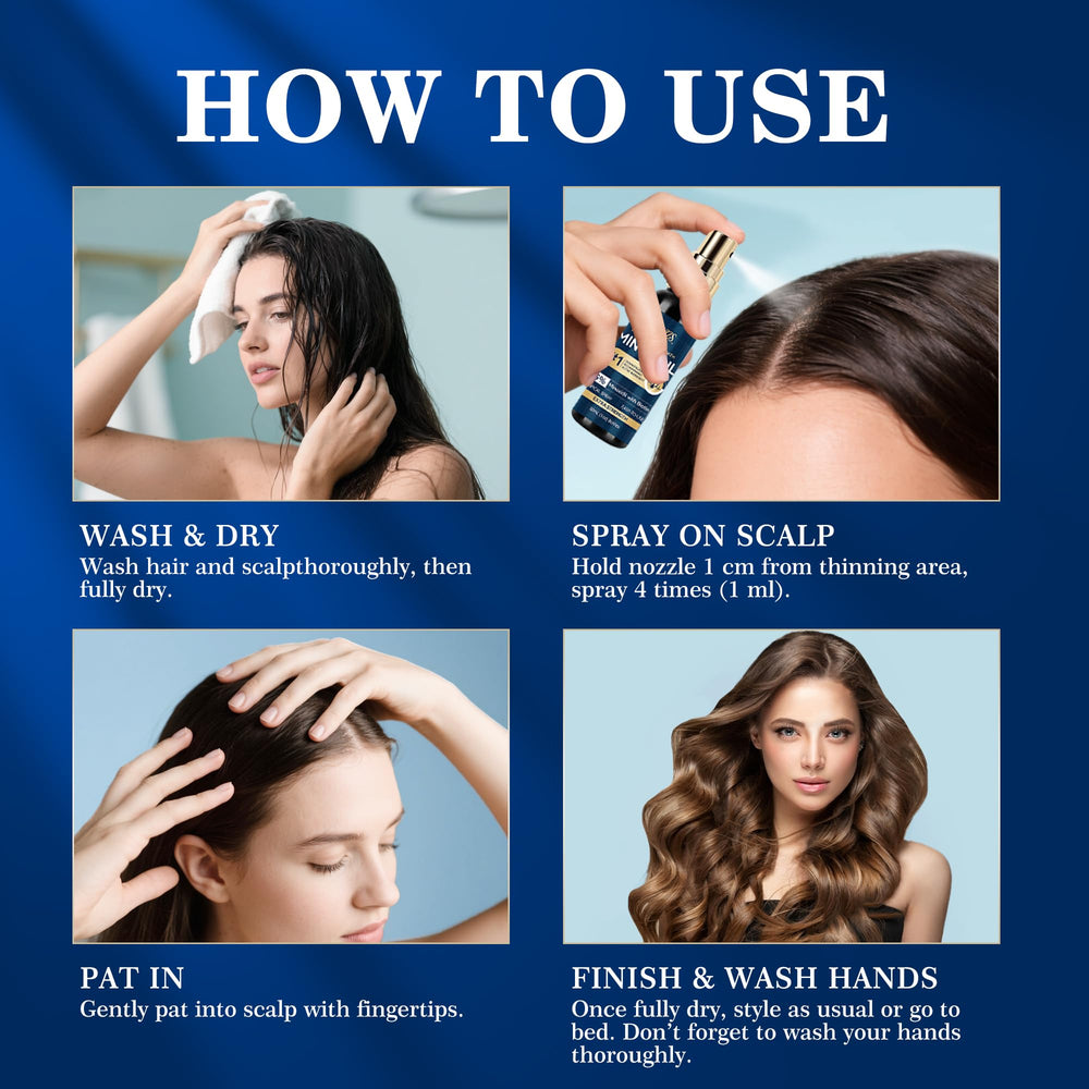 Barba más densa gracias a DAAZZS Minoxidil 5%.