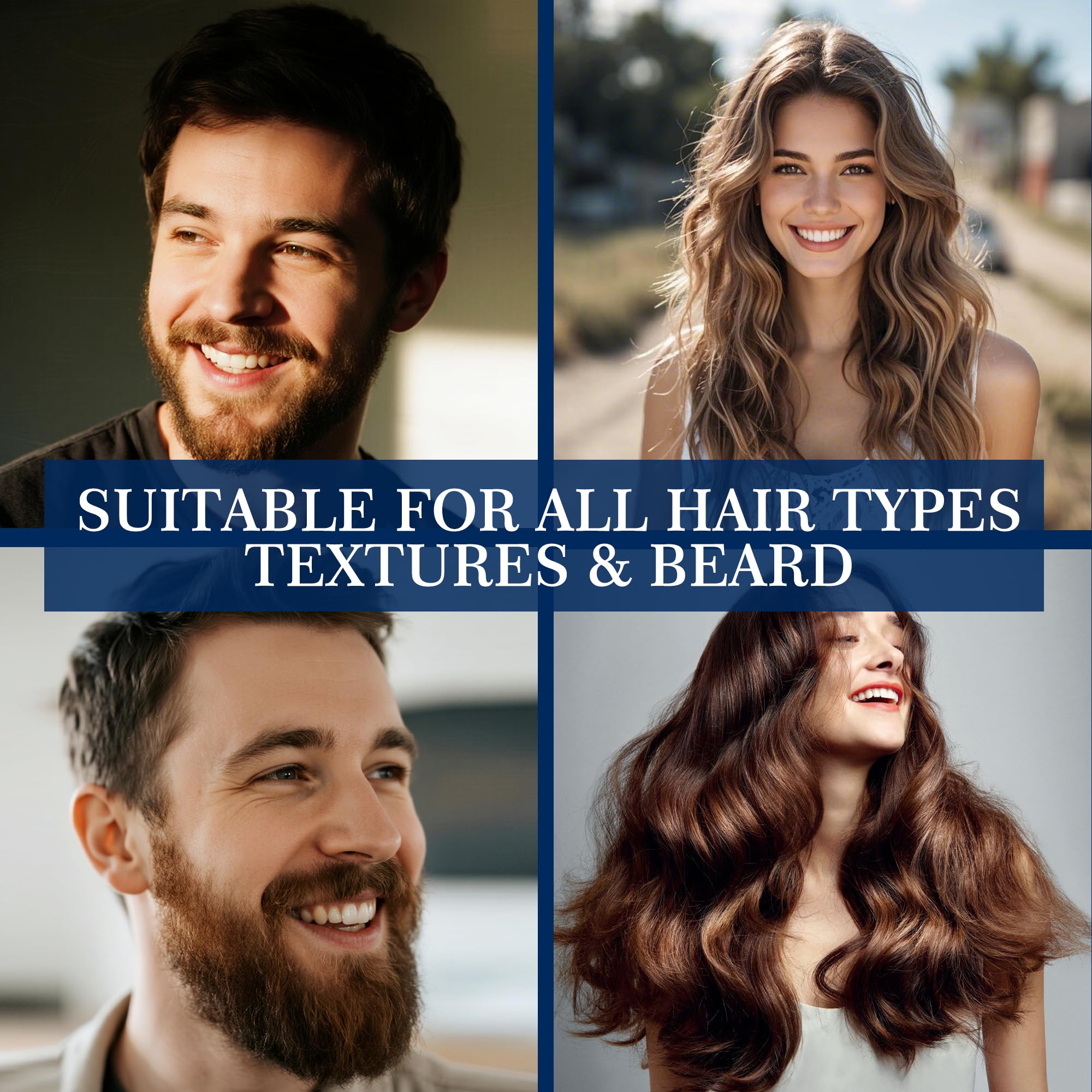 DAAZZS regrowth para barba y cuero cabelludo en uso diario.