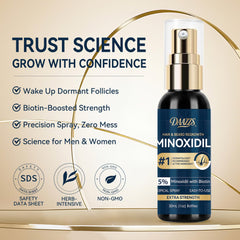 DAAZZS Minoxidil, dosificador de 1 ml para aplicación precisa.