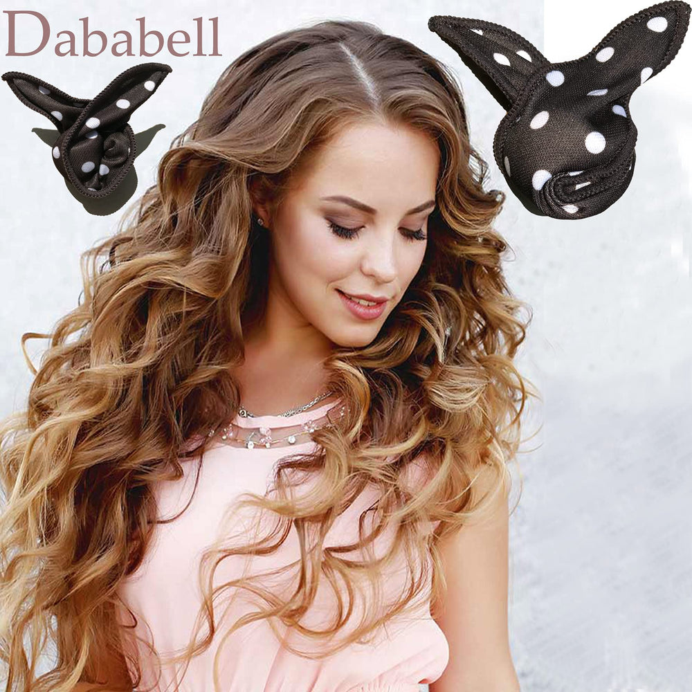 Dababell night-time rollers help long or medium hair achieve waves