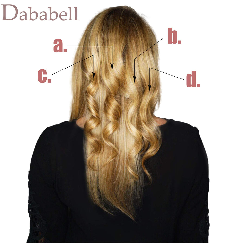 Dababell travel-friendly foam rollers for all hair types on the go