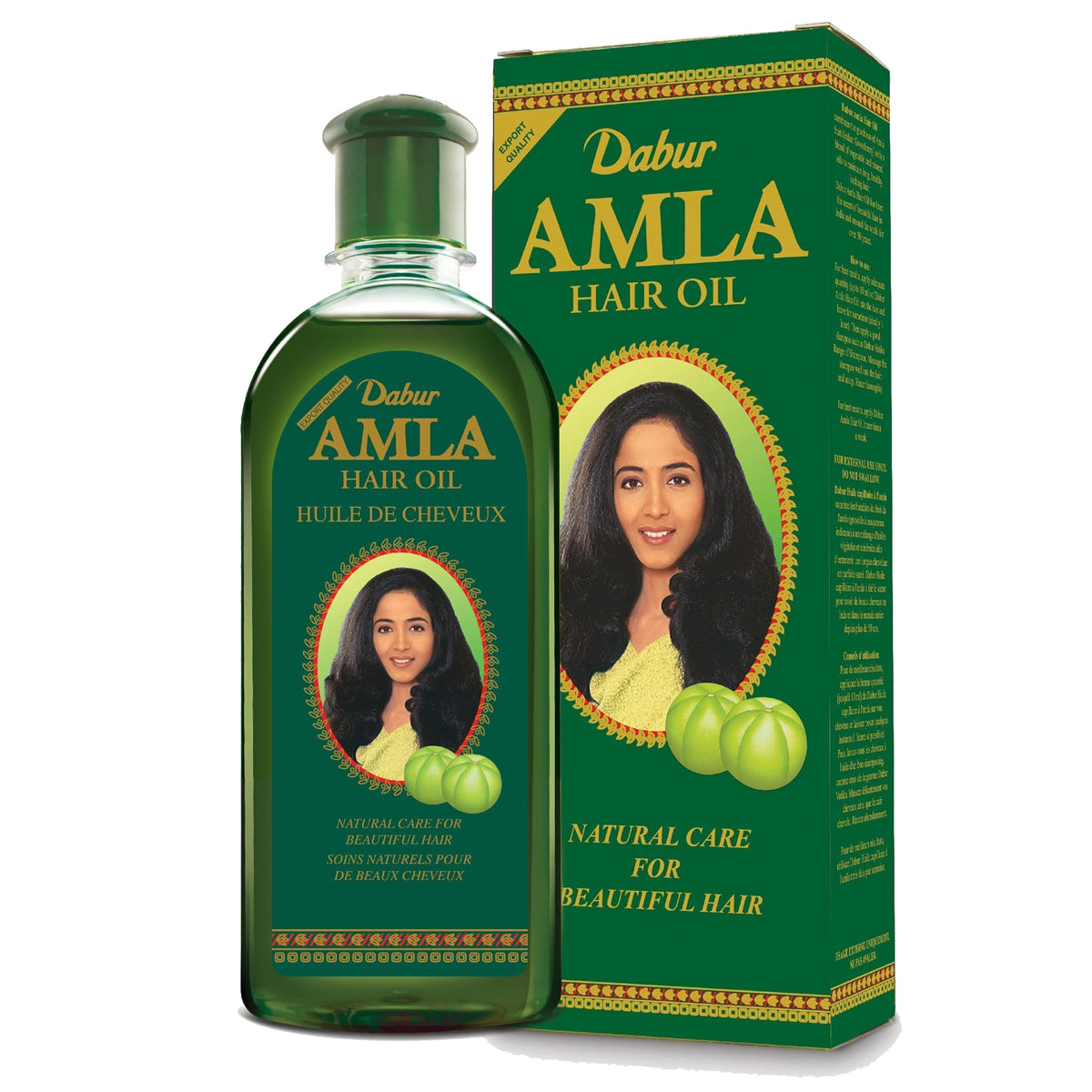 Dabur Amla Hair Oil: botella de 500 ml para nutrición capilar diaria
