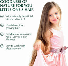 Dabur Amla Niños: cabello suave y brillante gracias al aceite.