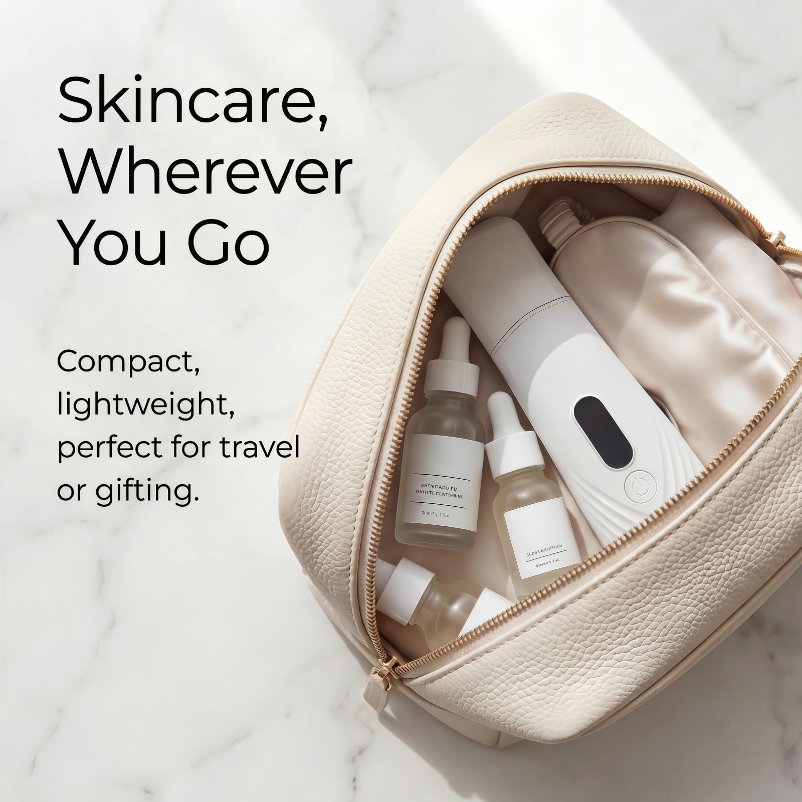DABZAL Skin Scrubber packaging includes device and accessories.