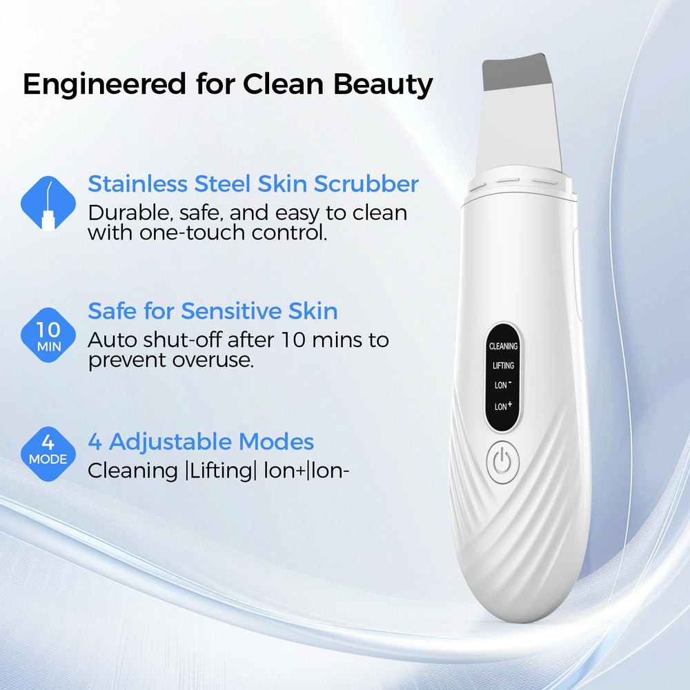 DABZAL Skin Scrubber silicone heads for gentle daily use.