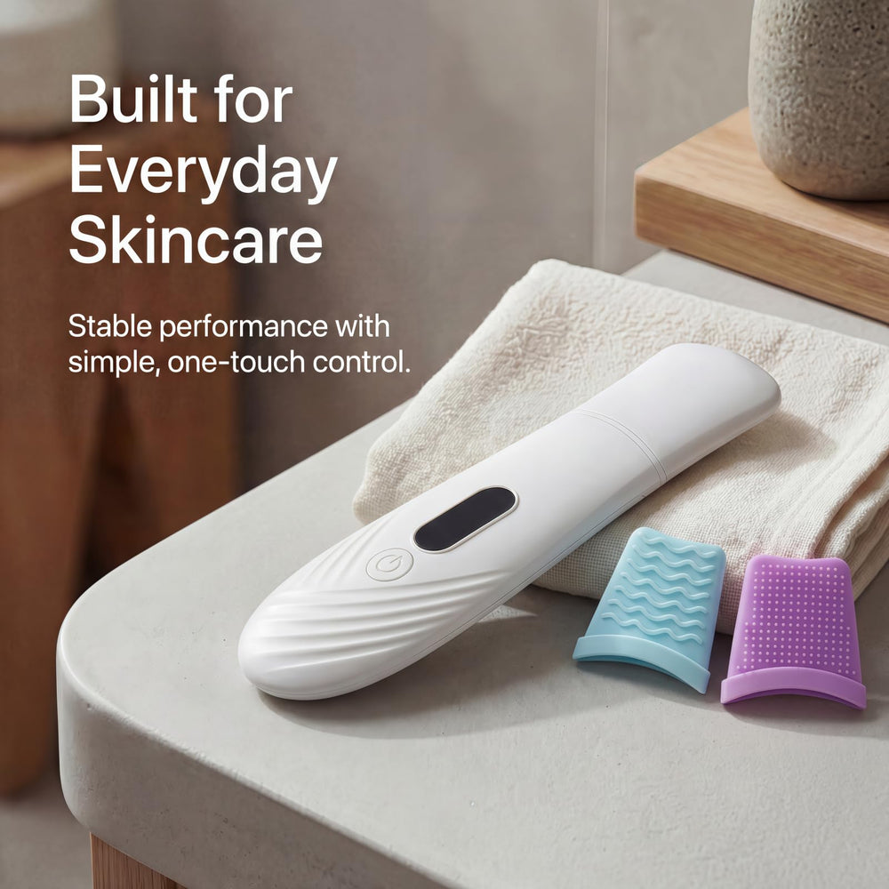 DABZAL Skin Scrubber compact design ideal for travel.