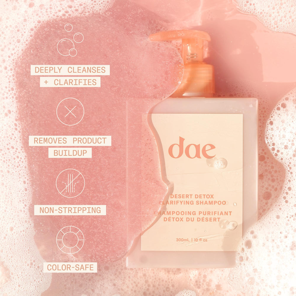 DAE Desert Detox pour shows easy distribution for deep cleansing.