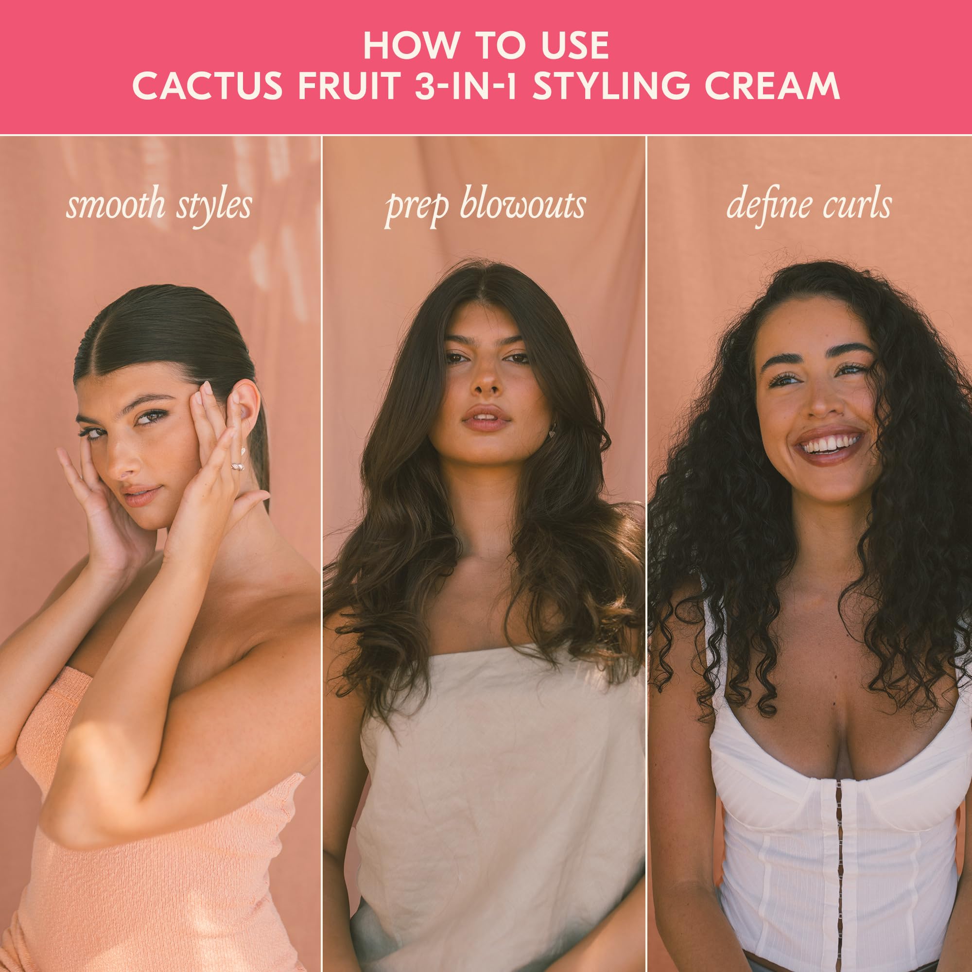 DAE Hair 3-In-1 Styling Cream blowout-prep for shiny finishes