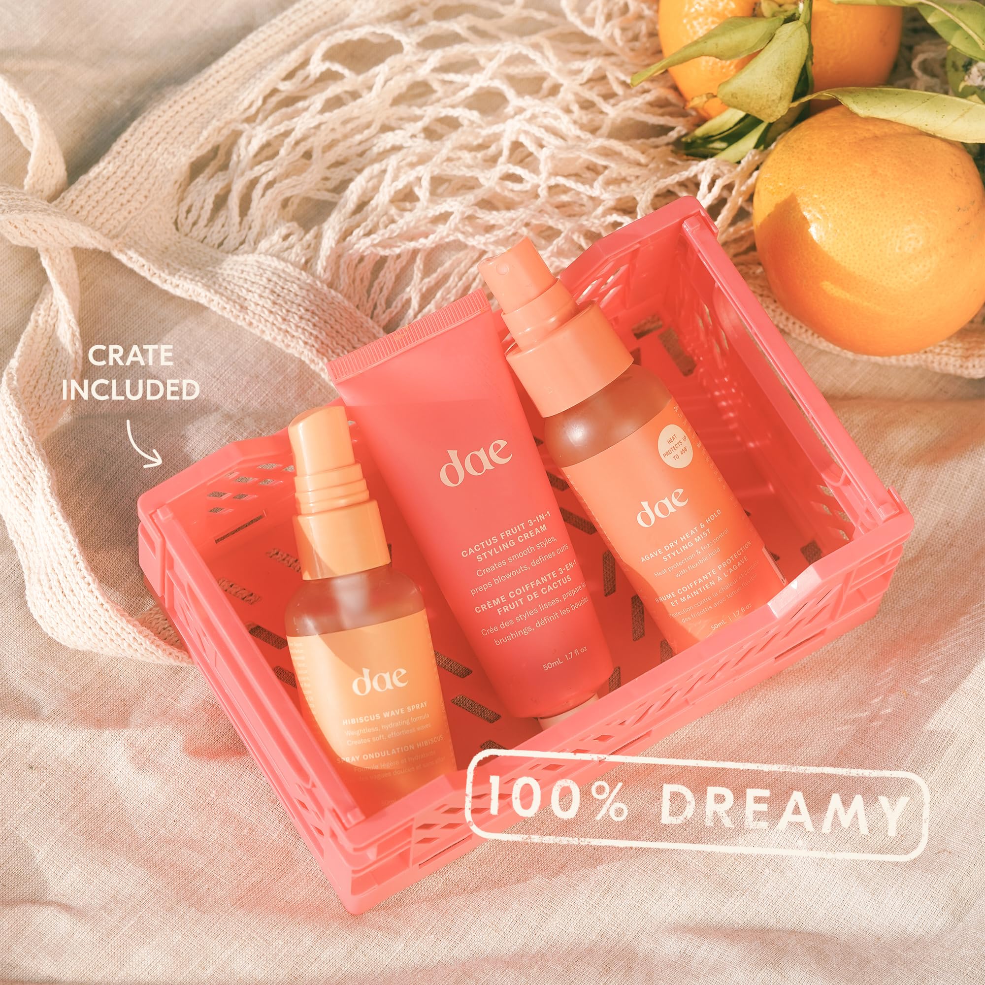 DAE Hair 3-In-1 Styling Cream recyclable-packaging emphasizing eco design