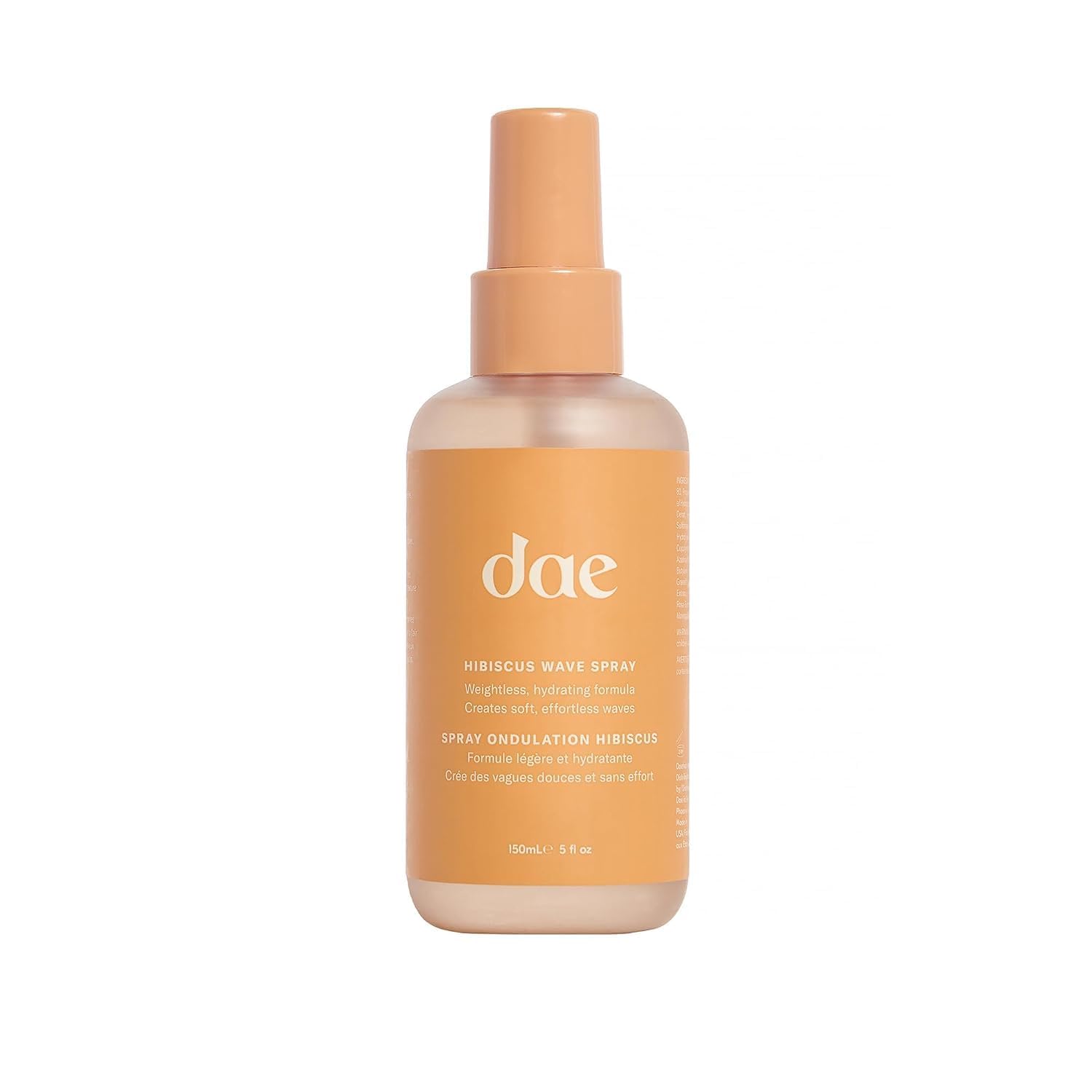 DAE Hibiscus Wave Spray bottle front showing sleek packaging and texture