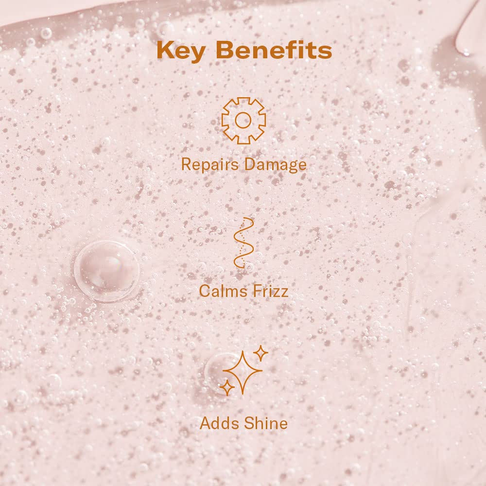 DAE Prickly Pear Hair Oil pour demonstrates easy application and travel-friendly size.