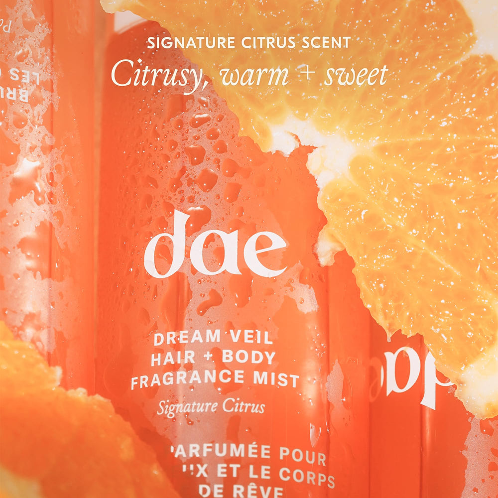 DAE Signature Citrus mist spritz delivers a light lasting scent