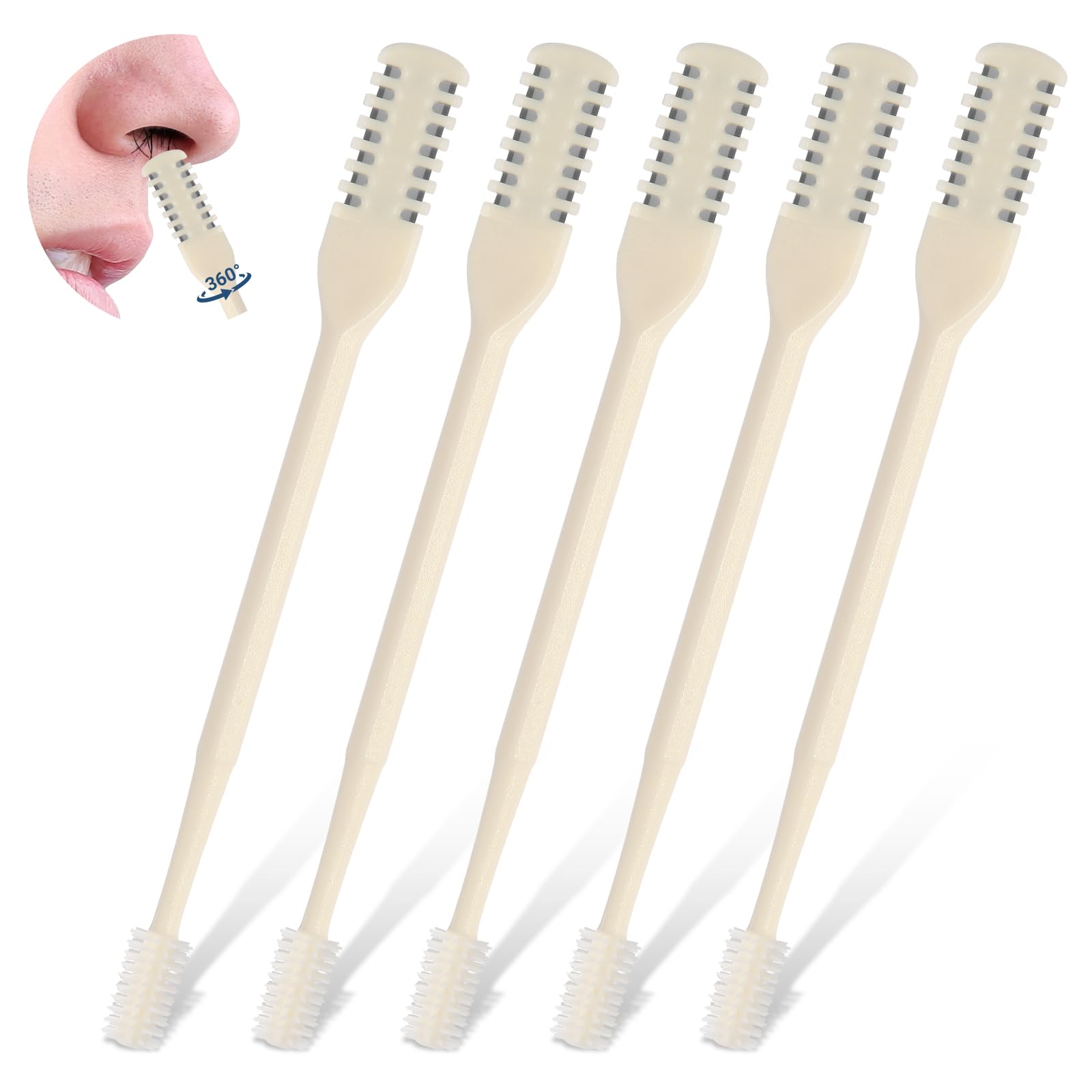 DAFEDÉ nasal hair cutter with double-sided blades for precise grooming.