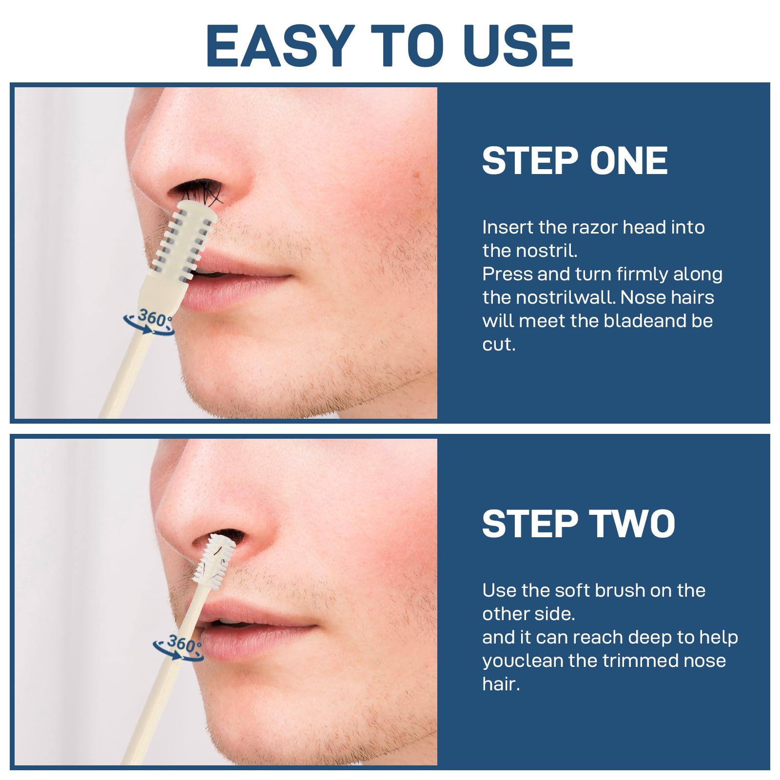 DAFEDÉ nose hair trimmer for men and women.