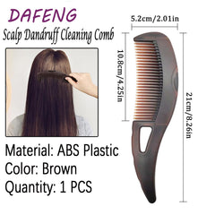 Dafeng Detoxing Comb with energy massage promotes gentle scalp circulation