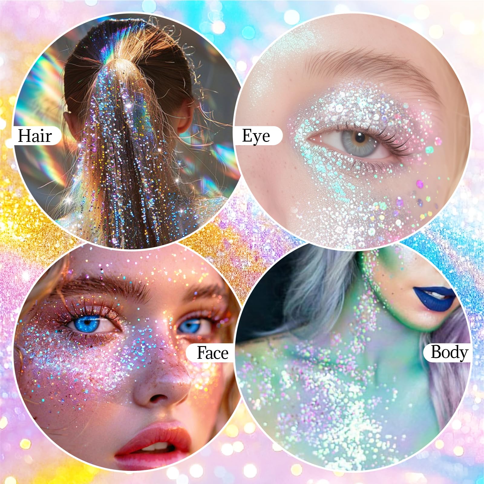 DAGEDA Dazzle Stick features a convenient stick design for mess-free application.