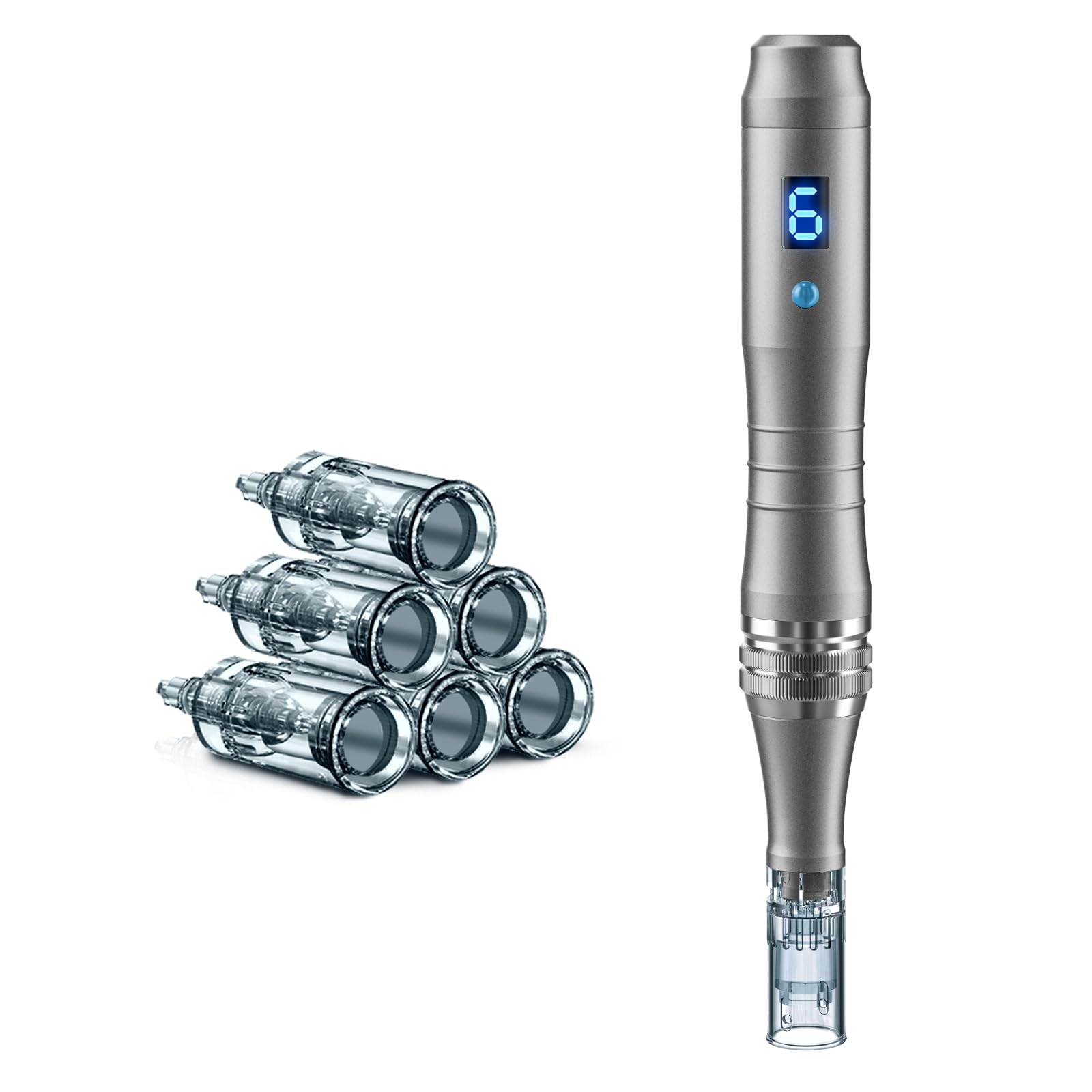 DAHOZE microneedling stamp pen home-use ready with simple setup.